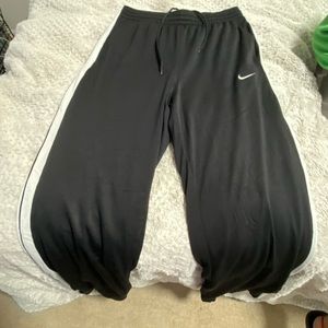 Vintage Nike Black Basketball Pants